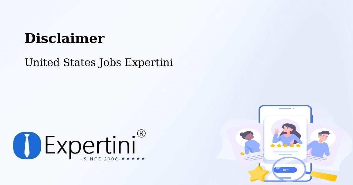 Disclaimer – Brazil - United States Jobs Expertini